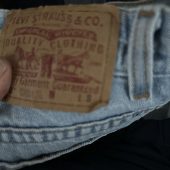 Vintage LEVIS 550 Baggy Women’s Dad Jeans‎ 24 Faded Creased USA Y2K size small - Picture 14 of 16